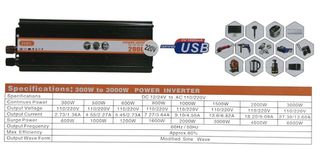 Inverter DC 12V σε AC 220V 2000W MAX-thumb-1