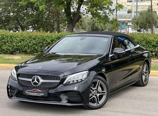Mercedes-Benz C 180 2019 CABRIO AUTO AMG LINE ΕΓΓΥΗΣΗ GEORGIADIS