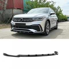 Εμπρός προφυλακτηρα Spoiler Lip Tiguan II Mk2 R/ R Line Facelift (2020-2024) Black