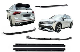 Aero Body Kit VW Tiguan II Mk2 R/ R Line Facelift (2020-2024) Black