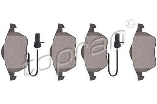 TOPRAN 110 086 - set brake pads Σετ τακάκια, δισκόφρενα