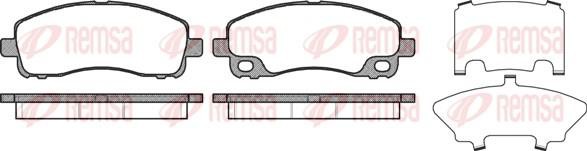 REMSA ΔΙΣΚΟΦΡΕΝΑ MITSUBISHI