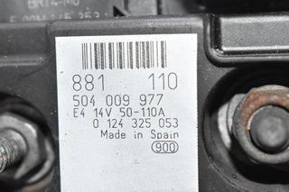 Δυναμό Fiat Ducato 2.3cc MultiJet F1AE 50-110A 2006-2010 504009977 0124325053-thumb-2
