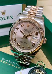 Rolex Datejust Replica 36mm Pink Roman