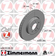 ZIMMERMANN ΔΙΣΚ\ΚΕΣ MERCEDES COAT Z