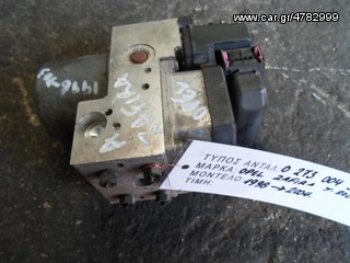 ΜΟΝΑΔΑ ABS OPEL ZAFIRA A 2.0 DTI ΚΩΔ. ΚΙΝΗΤΗΡΑ Y20DTH ΚΩΔ. ABS 0273004592 , MOD 1998-2004