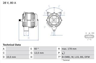 BOSCH BX ΔΥΝΑΜΟ MAN