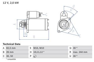 BOSCH BX ΜΙΖΑ MERCEDES