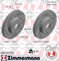 ZIMMERMANN ΔΙΣ/ΚΕΣ ΧΑΡΑΚΤΕΣ SPORT BLACK Z