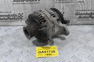 Δυναμό Fiat Ducato 2.3cc MultiJet F1AE 50-110A 2006-2010 504009977 0124325053