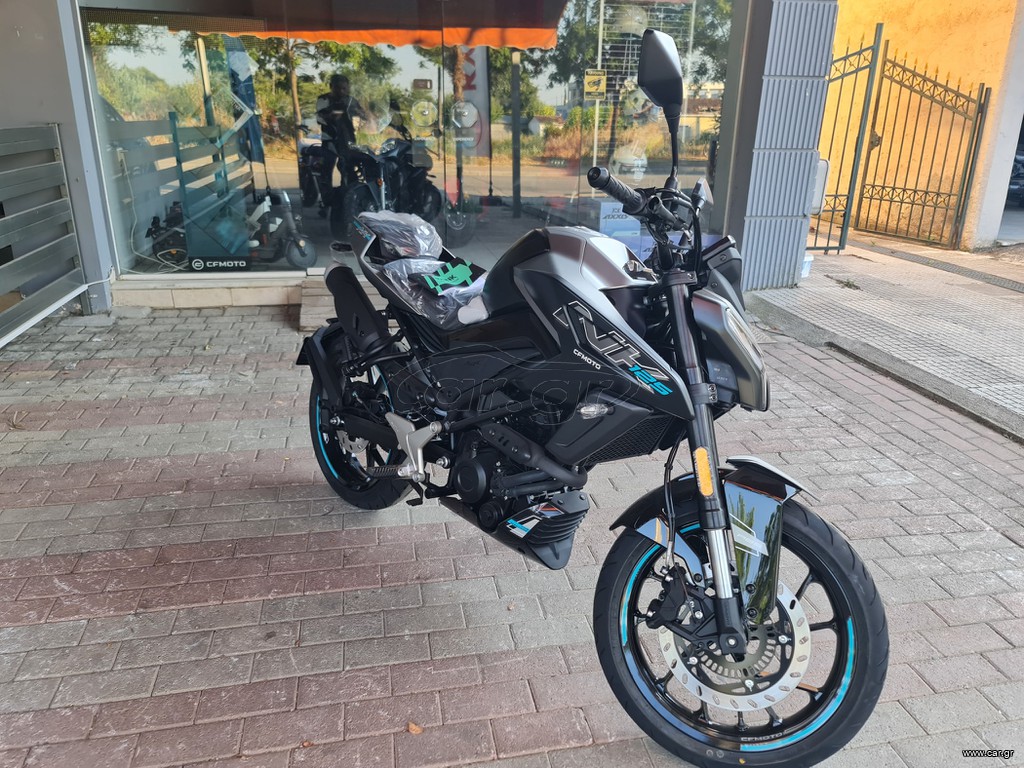 CFmoto 125 NK 2025 ΕΤΟΙΜΟΠΑΡΑΔΟΤΟ ΜΑΥΡΟ ΧΡΩΜΑ