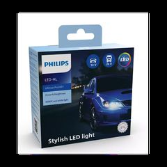 Λάμπες Philips HB3/HB4 Ultinon Pro3021 Led 12V 24V 20W 6000K 2τμχ 11005U3021X2