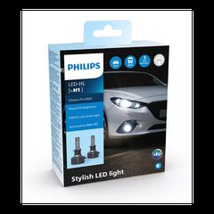 Λάμπες Philips H1 Ultinon Pro3022 Led 12V 24V 18W 6000K 2τμχ 11258U3022X2