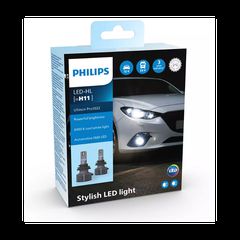 Λάμπες Philips H11 Ultinon Pro3022 Led 12V 24V 20W 6000K 2τμχ 11362U3022