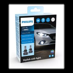 Λάμπες Philips HIR2 Ultinon Pro3022 Led 12V 24V 20W 6000K 2τμχ 11012U3022X2