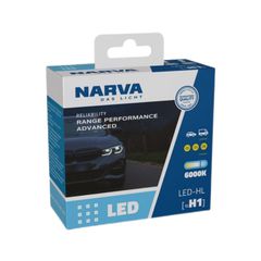 Λάμπες Narva H1 Range Performance Advanced Led 12V/24V 19W 6000K 2τμχ - 18181RPNVAX2