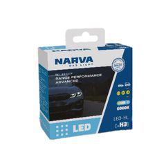 Λάμπες Narva H3 Range Performance Advanced Led 12V/24V 19W 6000K 2τμχ - 18182RPNVAX2