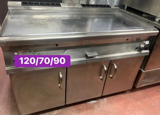 Μεταχειρισμένο επιδαπέδιο πλατώ, χρωμίου,  αέριο, Mareno ‼