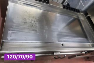 Μεταχειρισμένο επιδαπέδιο πλατώ, χρωμίου,  αέριο, Mareno ‼-thumb-3