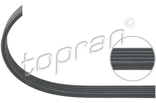 TOPRAN 101 115 - IMANTAΣ ΔYNAMOY VW-AUDIA4 1.6-5PKX1300