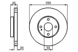 BOSCH ΔΙΣΚΟΠΛΑΚΕΣ MAZDA
