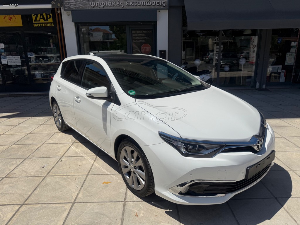 Toyota Auris 2015 ΓΥΑΛΙΝΗ ΟΡΟΦΗ-ΚΑΜΕΡΑ-NAVI-BOOK SERVICE