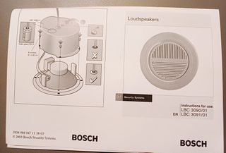 BOSCH LBC 3090 Ceiling Loudspeaker 6W-thumb-5