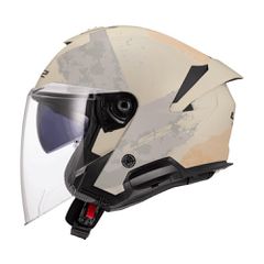 ΚΡΑΝΟΣ JET VERSO II OF618 AQUA MATT IVORY ECE 22.06 | LS2