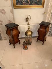 2 ΣΤΗΛΕΣ ΞΥΛΙΝΕΣ (ΥΨΟΣ 85CM + ΠΛΑΤΟΣ 33CM)