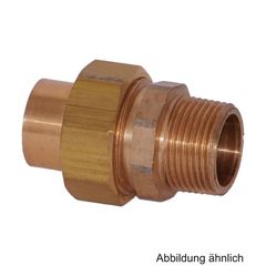 Viega - Ρακόρ Κολλητό Ορειχάλκινο 15 mm x 1/2" (Αρσενικό)