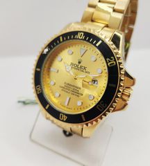 REPLICA ROLEX αυτόματο Submariner 43.5mm gold-plated A90016 ΤΙΜΗ 240 ΕΥΡΩ