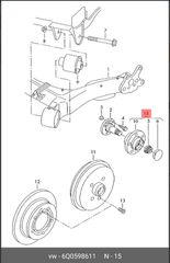 ρουλεμαν-κομπλε μουαγιε , πισω αξονα , VAG Group , με κωδικο : VKBA3567