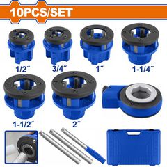 Wadfow WJK1D91 Σετ Φιλιέρες 1/2" έως 2" 10τμχ
