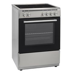 Ηλεκτρική κουζίνα Robin BN-653 INOX με 4 κεραμικές εστίες πλάτος 60cm