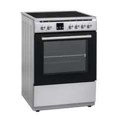 Ηλεκτρική κουζίνα Robin BN-655 INOX με 4 κεραμικές εστίες φούρνος 65lt Π60xΒ60xΥ85cm