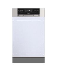 Εντοιχισμένο πλυντήριο πιάτων Robin SB-457 INOX με μάσκα για 11 σερβίτσια πλάτος 45cm