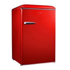 Ψυγείο μονόπορτο Robin RB-180RED σειρά retro κόκκινο 110lt Υ90cm x Π55,2cm x Β57cm