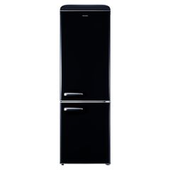 Ψυγειοκαταψύκτης Robin RB-310BLACK σειρά retro μαύρο 300lt Υ192cm x Π60cm x Β62,8cm