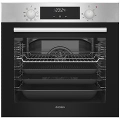 Φούρνος Multifunction AirFry Robin BN-61AF INOX 76lt μαζί με inox εστία 5 ζωνών Π59,7xΒ54,3xΥ59cm