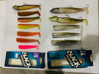 Σιλικονες επωνυμες Fiiish Black Minnow αχρησιμοποίητος