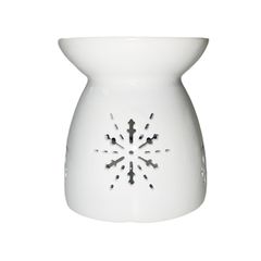 Κεραμικός Αρωματιστής Snow Flake 9.8 x 10.8 x 10cm Λευκό Themagio 77000