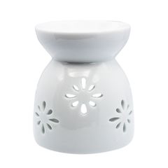 Κεραμικός Αρωματιστής Twinlight 8.5 x 10cm Λευκό Themagio 77005