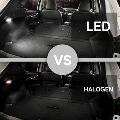 Εσωτερικά Φώτα Πορτμπαγκάζ LED Για Nissan Qashqai J11, Juke, Renault Clio 05-12 , Megane 03-09 , Grand Scenic 05-08 Ζευγάρι 2 Τεμάχια