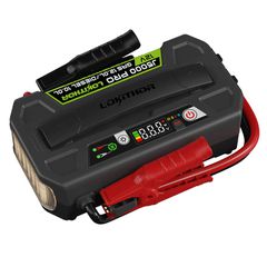 Εκκινητής Μπαταριών Αυτοκινήτου, Powerbank, Φακός Led 3 Σε1 Lokithor J5000 Pro LifePO4 12 Volt 5000A