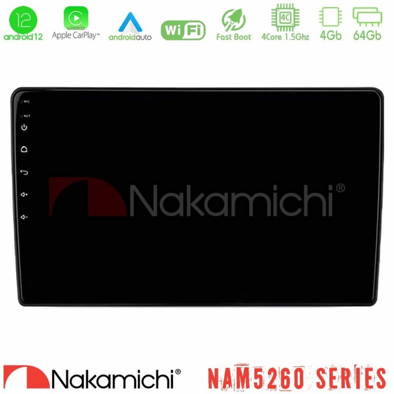 Οθόνη Tablet 9" Universal Android 12 Nakamichi NAM5260