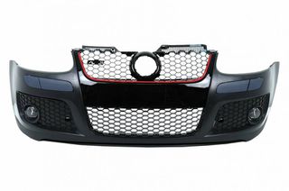 Μπροστινός Προφυλακτήρας Για VW Golf V (5) 03-08 GTI Look Με Μάσκα & Προβολείς Ομίχλης