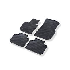 Λαστιχένια Πατάκια Geyer & Hosaja Για Bmw X3 G01 (2017 - 2024) / X4 G02 (2018 - 2025) 4 Τεμάχια Μαύρα 915/4C