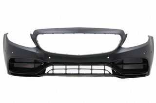 Body Kit Για Mercedes-Benz C-Class W205 14-20 Sedan Amg C63s Facelift Look Με Μάσκα & Μπούκες