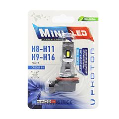 PHOTON Mini Λάμπα LED 1:1 H8/H9/H11/H16 Compact 6000K 12V/24V – CAN-BUS 1 τεμ. (CP2309B1)