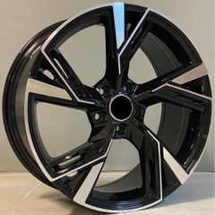 Audi Style 803 9.5x21 5x112 ET25 Black Face Machined